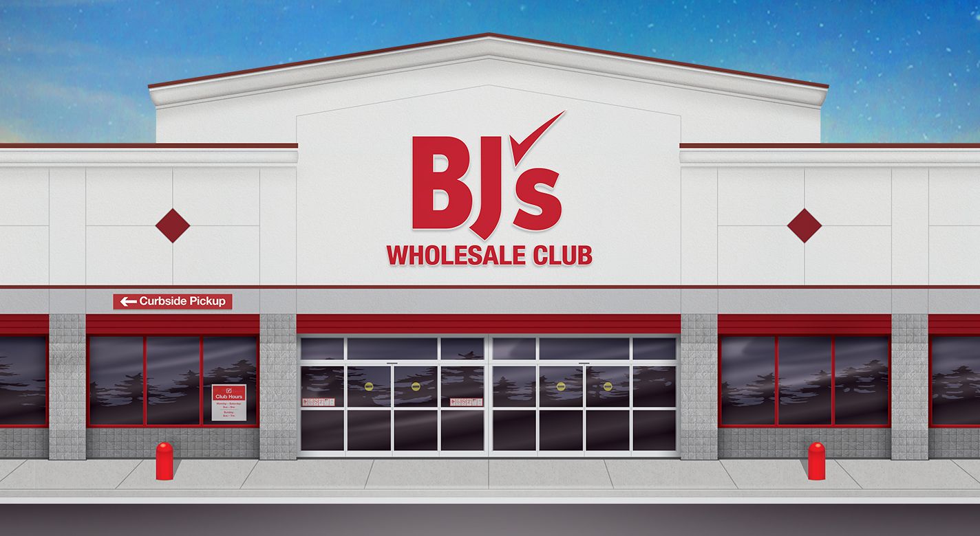 Image of club exterior. Up to 25% off grocery store prices. And it's 100% convenience.