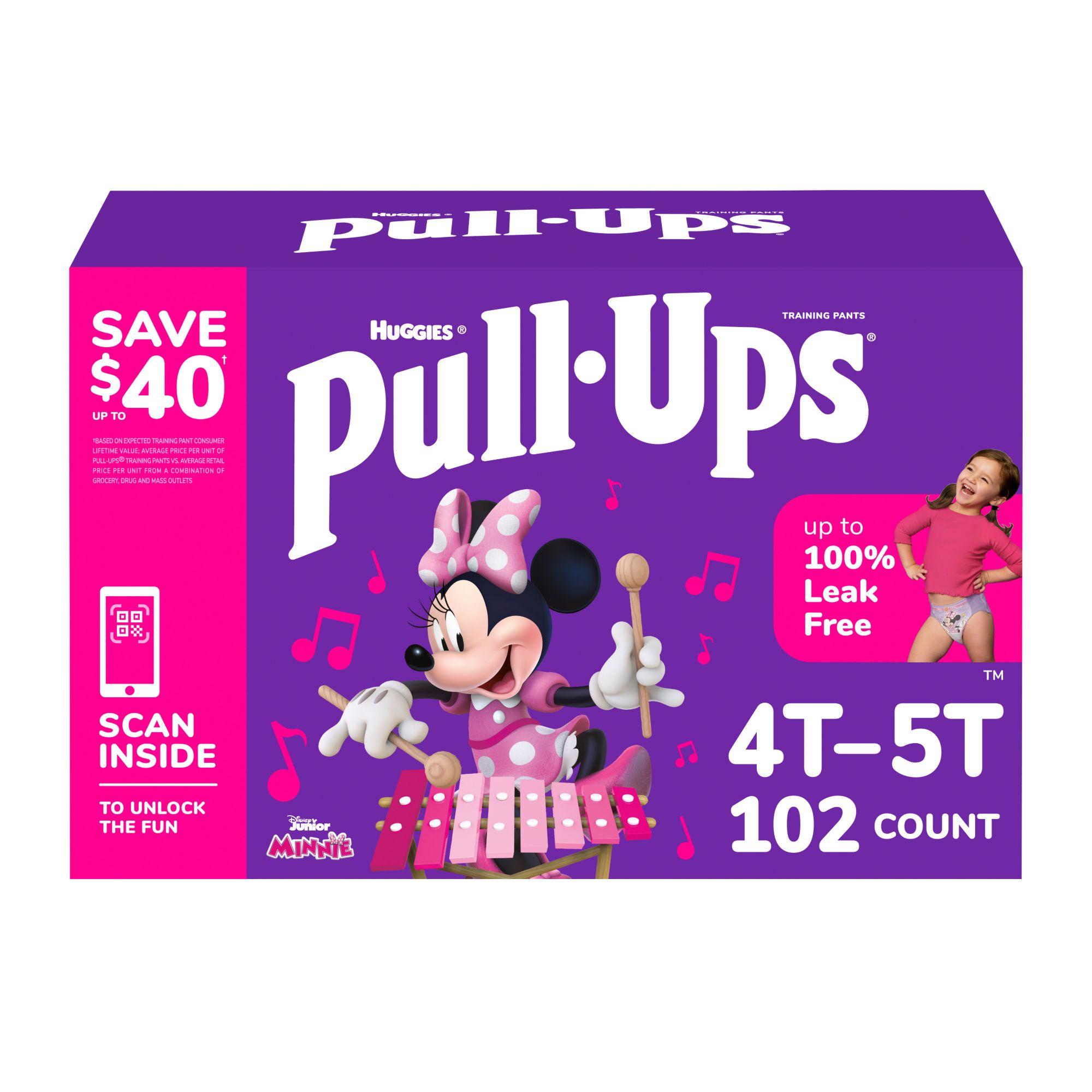 Zegenen discretie Vliegveld Huggies Pull-Ups Girl's Training Pants - BJs Wholesale Club