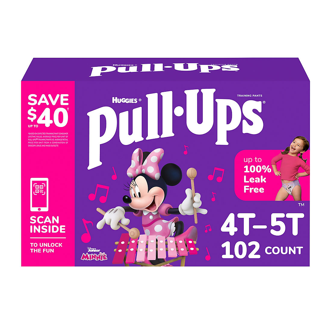 Huggies Pull-Ups Girl's Training Pants - BJs Wholesale Club