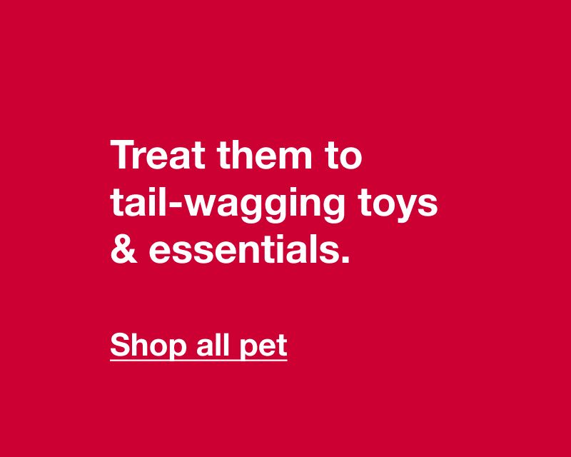 Treat them to tail-wagging toys and essentials. Click to shop all pet supplies