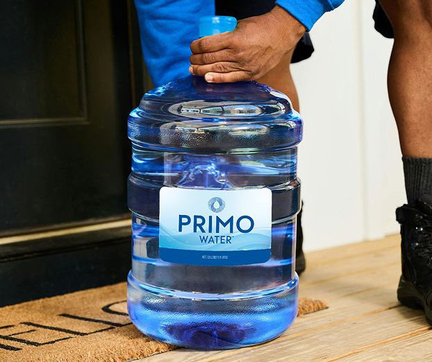 Man with a dolly delivering products