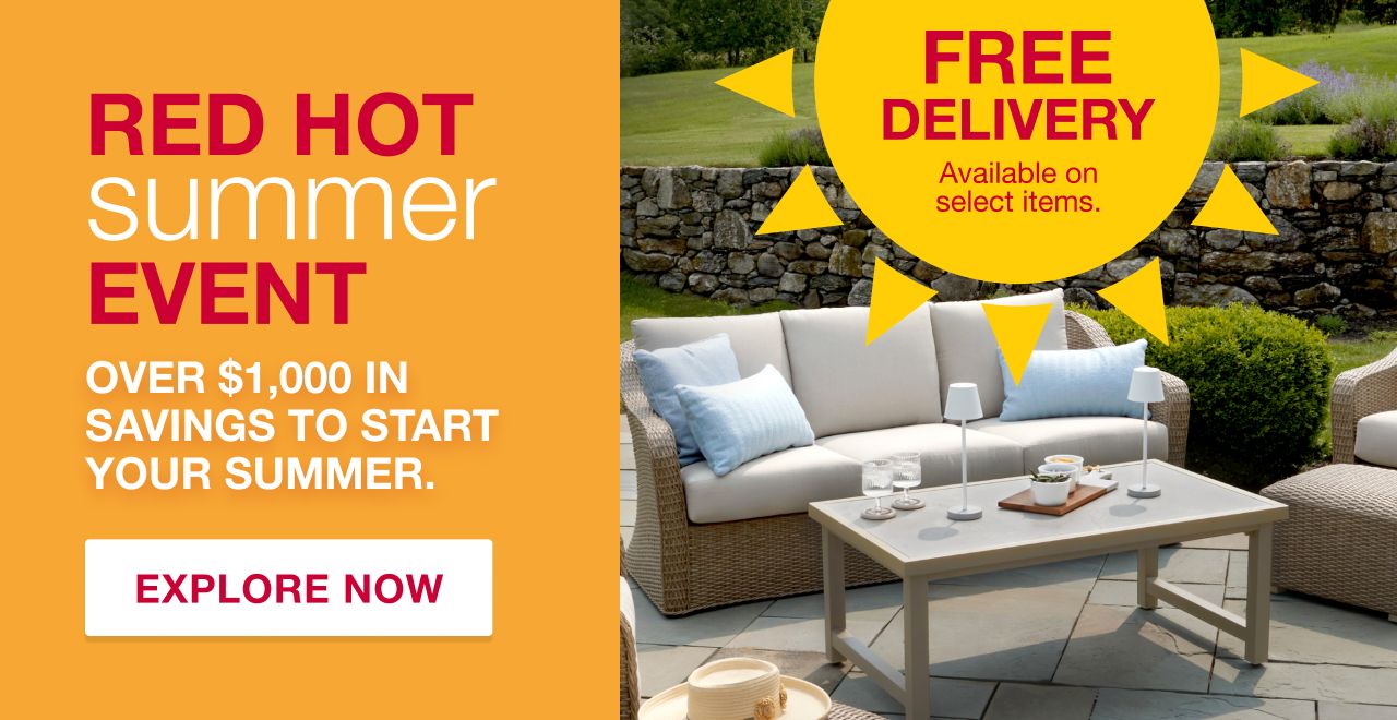 Red Hot Event + FREE Same-Day Delivery on Select. Explore All Deals.