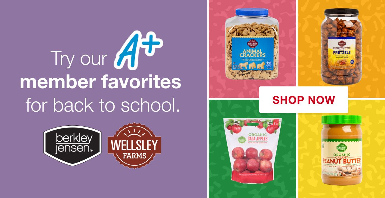 Enjoy saving on Wellsley Farms & Berkley Jensen items. 