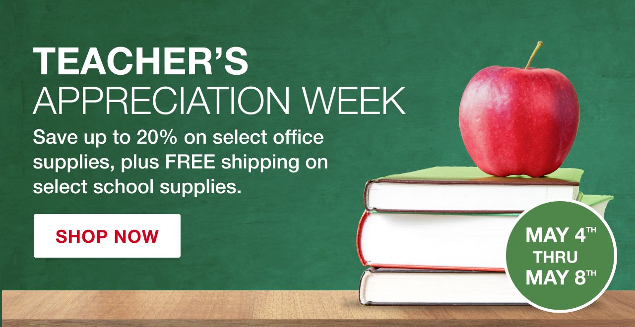 Shop Teacher Week.