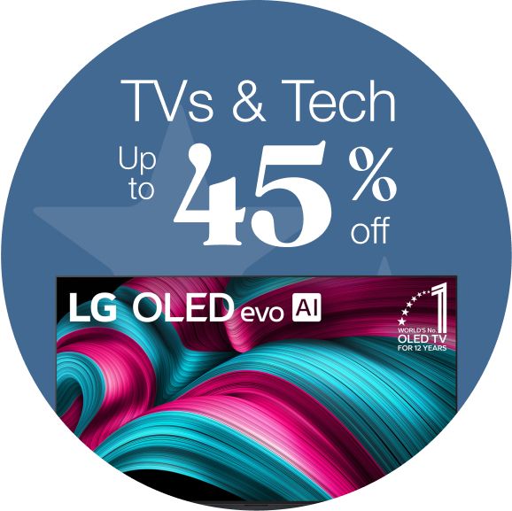 Labor Day 5 Day Savings Special - TVs and Tech