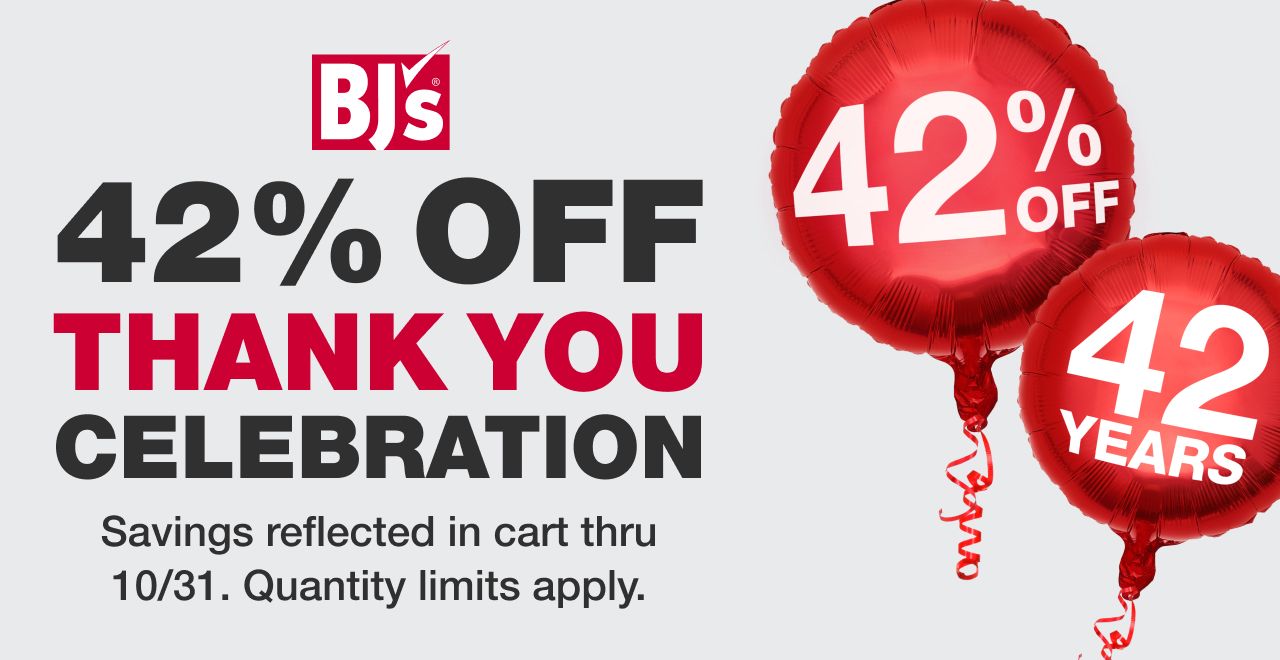 Birthday Thank You Celebration | BJ's Wholesale Club