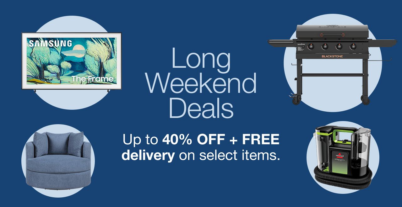 Labor Day Deals up to 40% off + FREE same-day delivery on select.