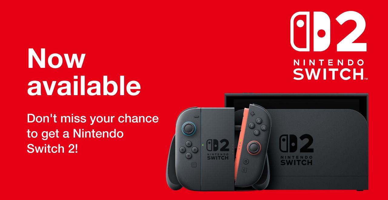 Coming Soon: Nintendo Switch 2 drops June 5.