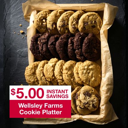 Wellsley Farms Cookie Platter
