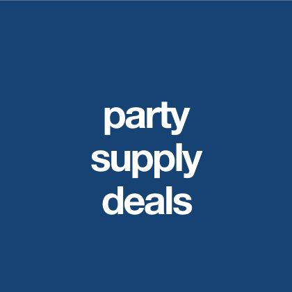 party supply deals