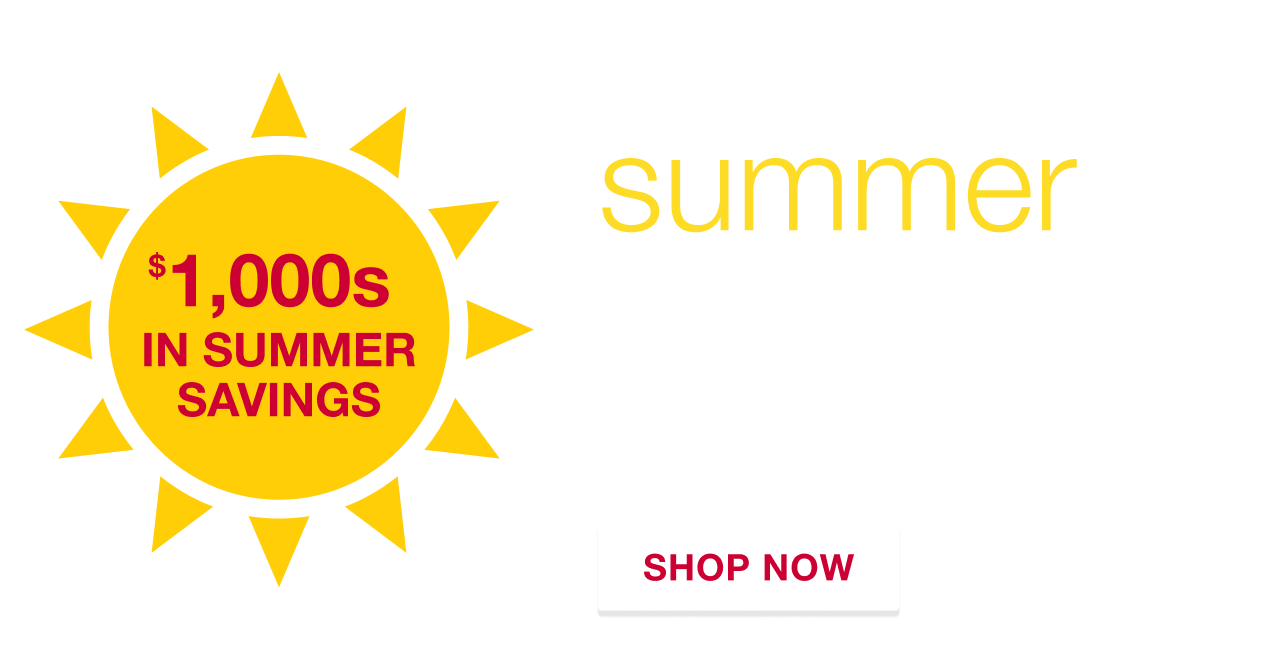 Red hot summer event. Save on patio, grilling and more. Event starts 5/12. Some hot deals are already live. Shop now