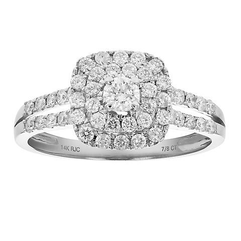 Amairah 1.00 ct. t.w. Diamond Engagement Ring in 14k White Gold