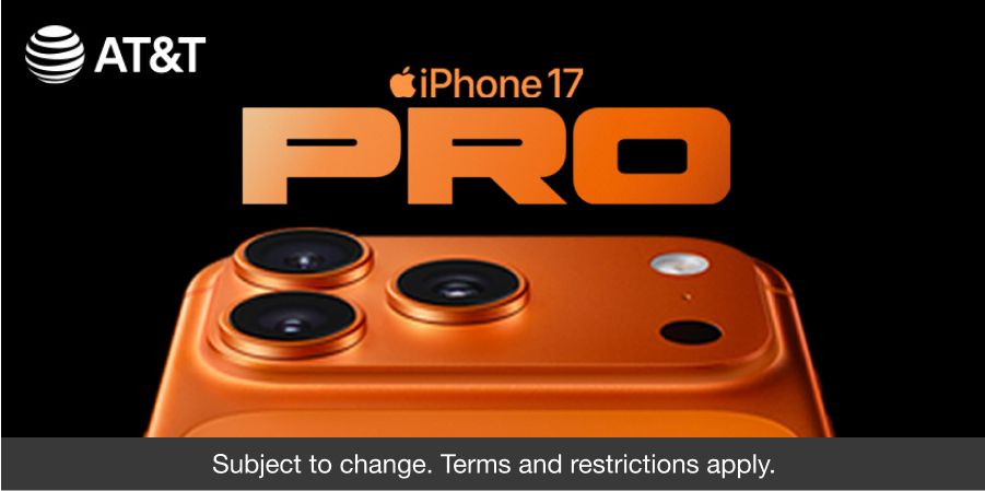 AT&T: Terms Apply.
