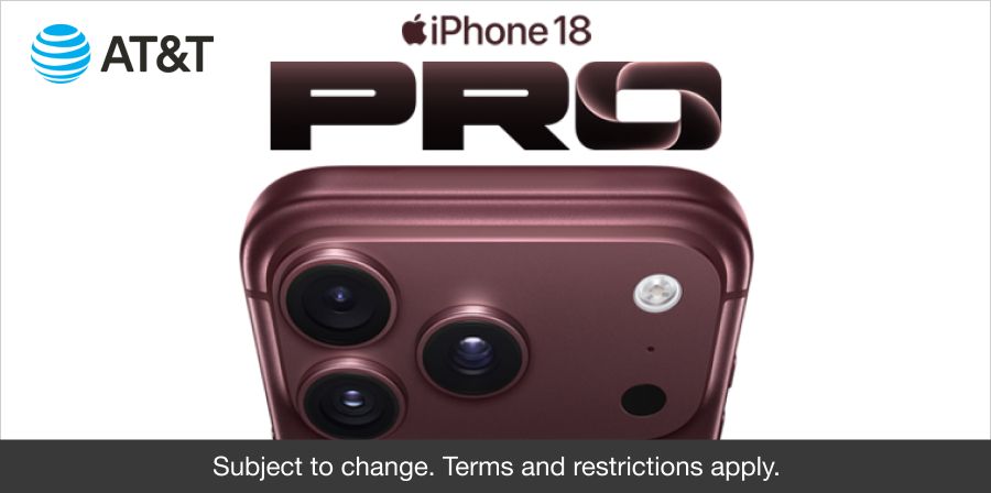 AT&T iPhone 18 Pro