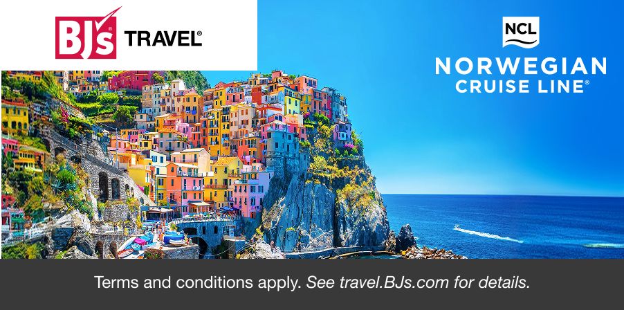 BJ's Travel. Terms and conditions apply. See travel.bjs.com for details.