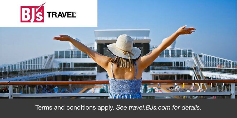 BJ's Travel. Terms and conditions apply. See travel.bjs.com for details.
