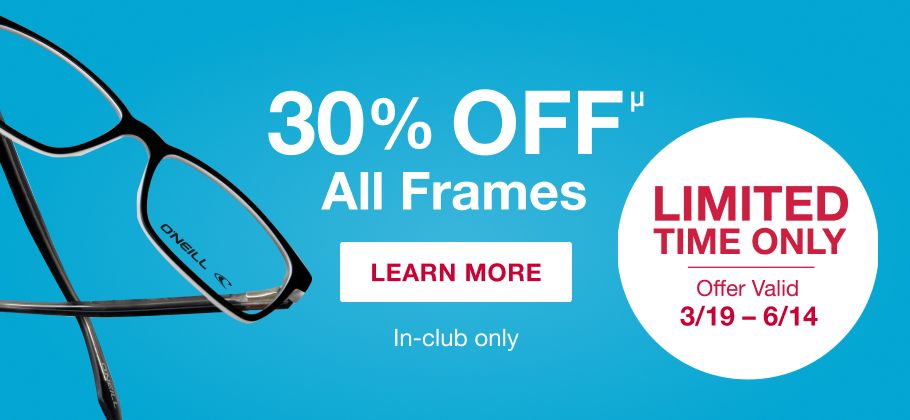 BJs Optical. Buy one get one free. Click here to learn more. In-club only.