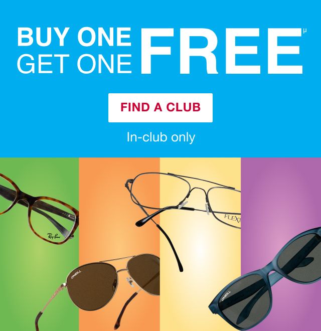 BJ's Optical. Terms apply. Click to find a club.