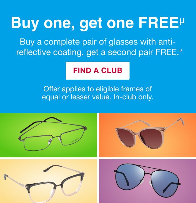 BJs Optical. Read more below. In-club only.