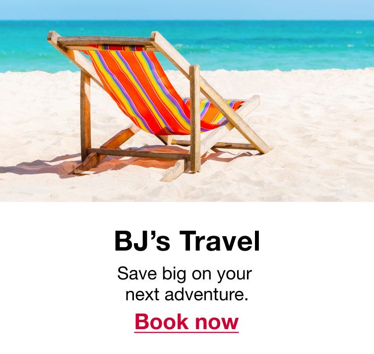 BJs Travel. Save big on your next adventure. Click to book now