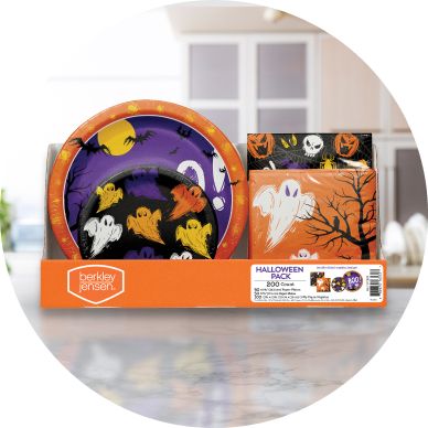Halloween Party Supplies & Cleanup
