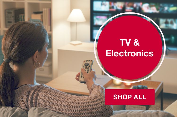 TV & Electronics category. Click to shop all 