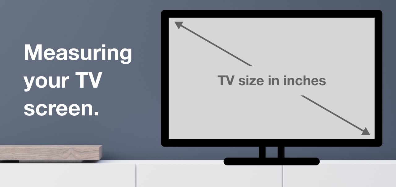 How to measure your tv screen