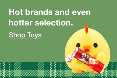 Hot brands and even hotter selection. Click to shop toys