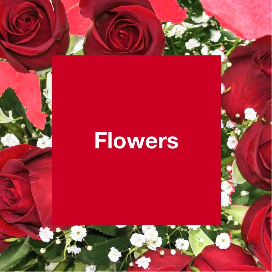 Pink background with white Most-Loved Gifts text