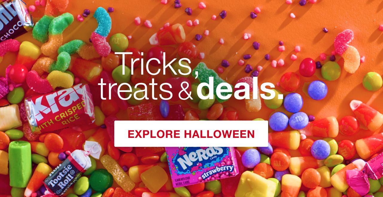 Tricks, treats and deals. Click here to explore halloween.