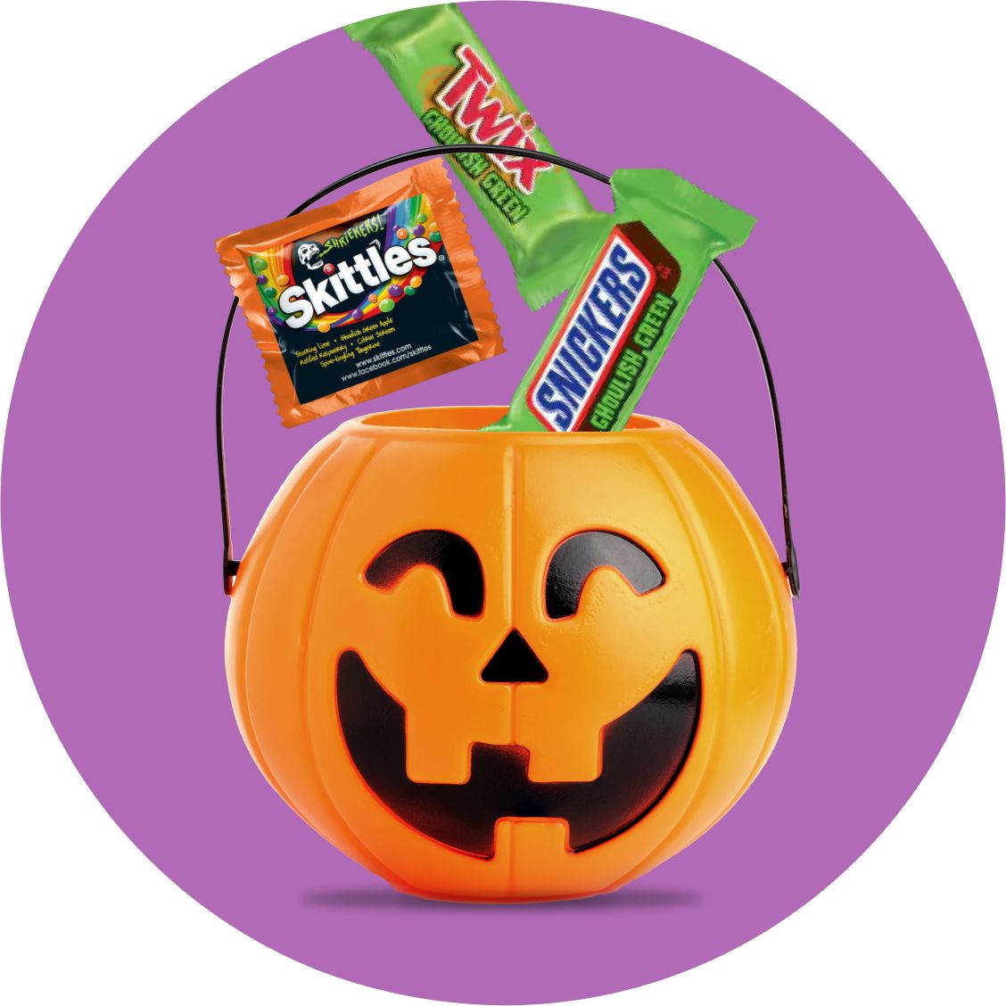 Picture: Halloween basket and halloween candy